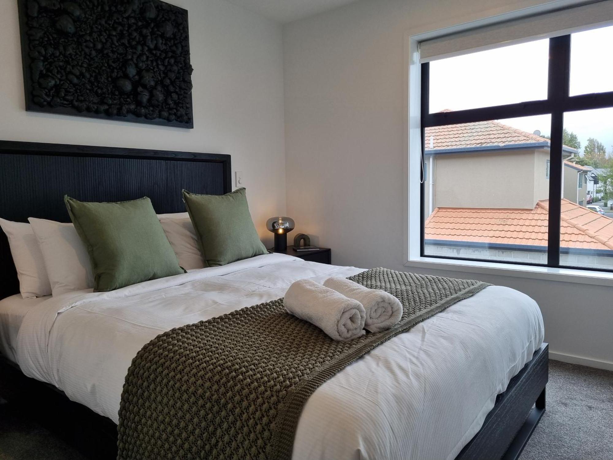 Ferienwohnung Cloud Nine Elegant Escape Awaits Christchurch Exterior foto
